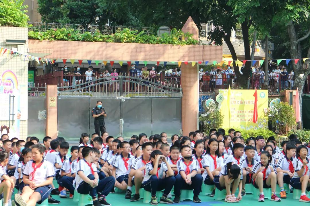 唱粤曲,朗诵,手指操.带你直击海富小学开学礼