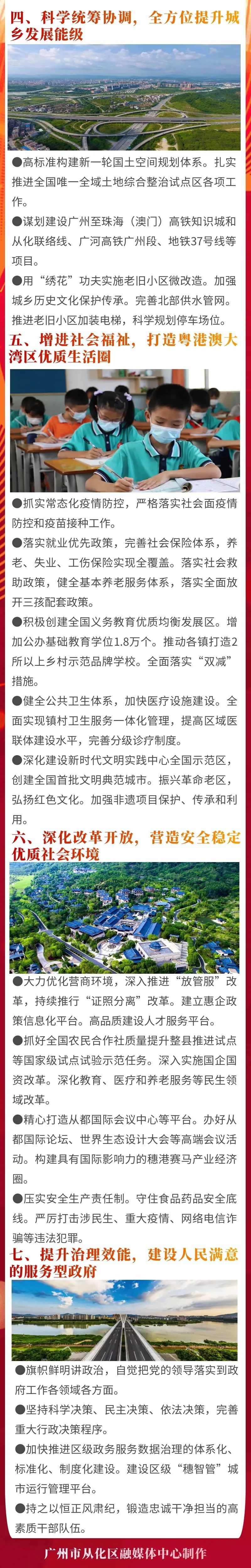 一图读懂2021年广州市从化区工作