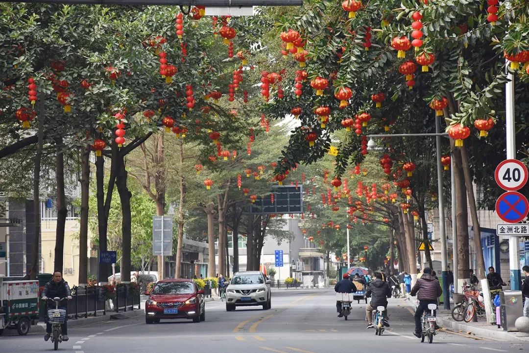 迎接春节，长洲岛的大街小巷变成了这样