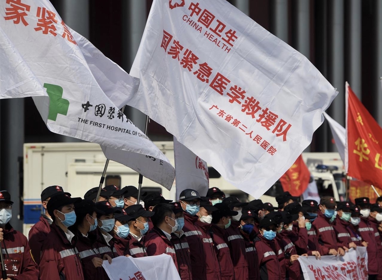 回家!广东援鄂医疗队撤回首批队员
