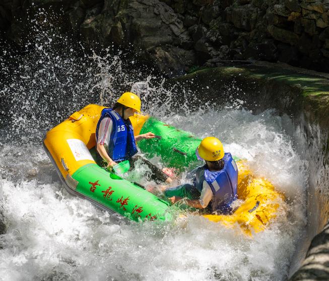 古龙峡漂流