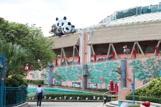 香港海洋公园。新华社记者 吴晓初 摄