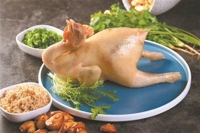 古法白斩文昌鸡