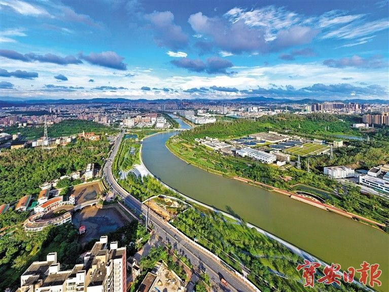 重磅 | 宝安强力推进建设“水清岸绿天蓝土净景美”生态宜居城市