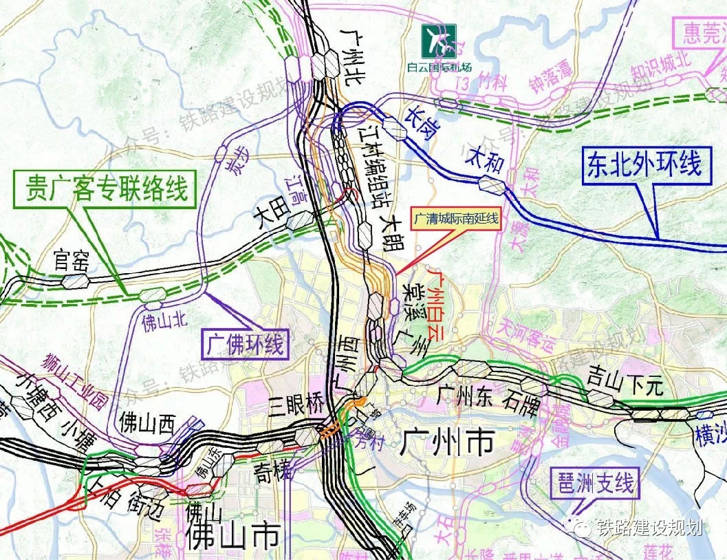 广清城际南延线开工!白云设4站点拟于2023年底建成