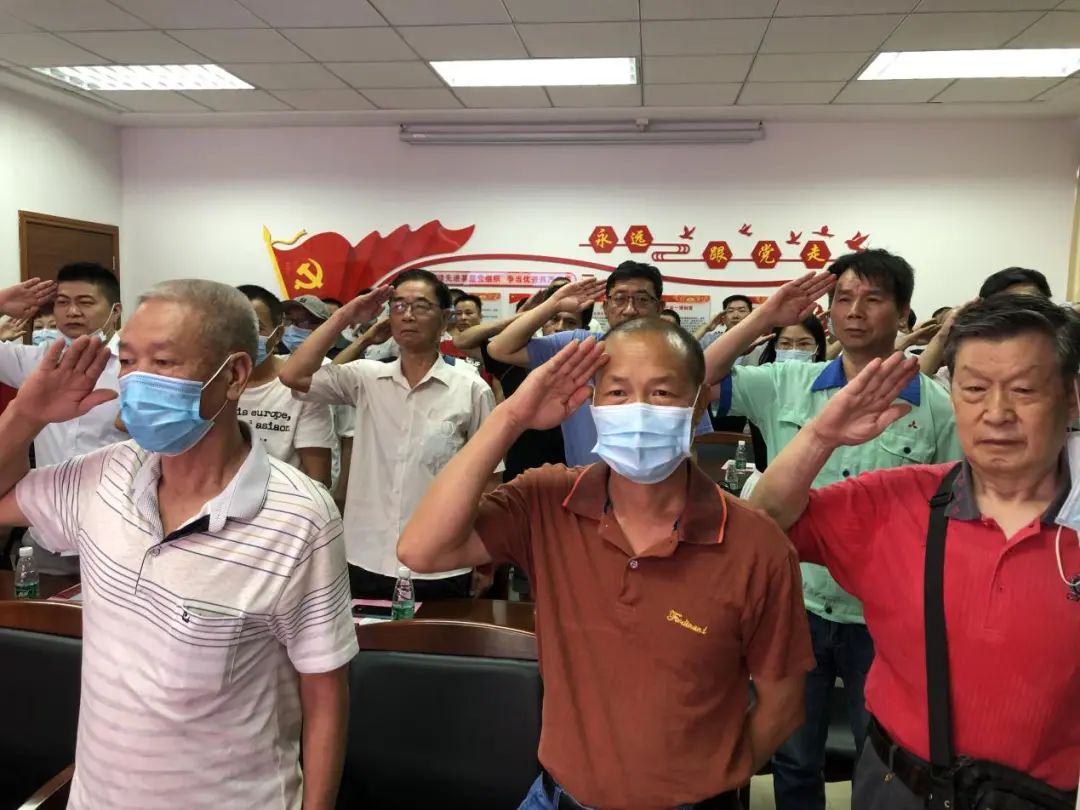 唱红歌,忆峥嵘,普晖社区召开庆祝八一建军节暨退役军人交流会