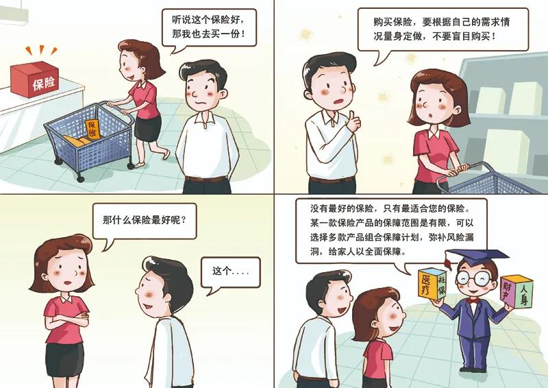 广东银保监局:12幅漫画读懂保险消费