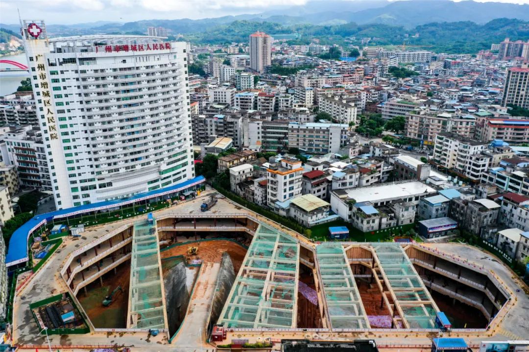新建地下停车位900个,增城区人民医院改扩建工程最新进展出炉!