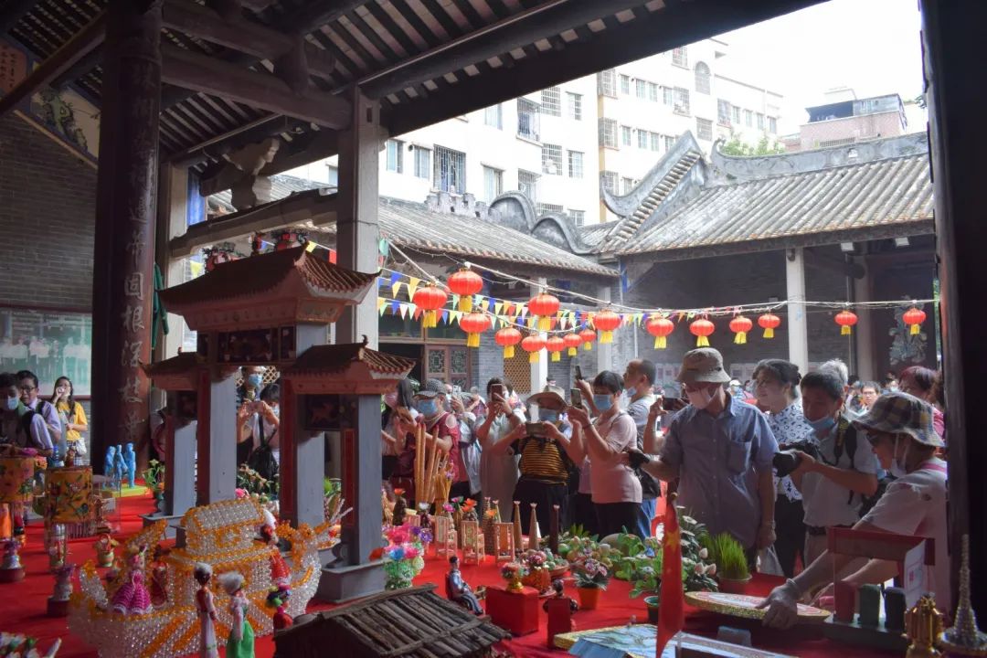 珠村祠堂看乞巧,那一束七夕女儿情