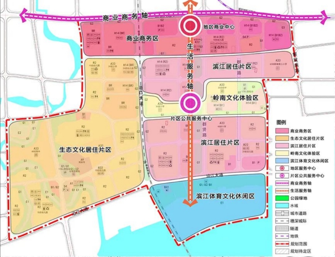 增城区新塘镇规划图图片