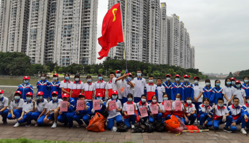 广州荔湾:千名学生争当“河小青”,为荔湾“水更清,河更美”贡献青春力量840