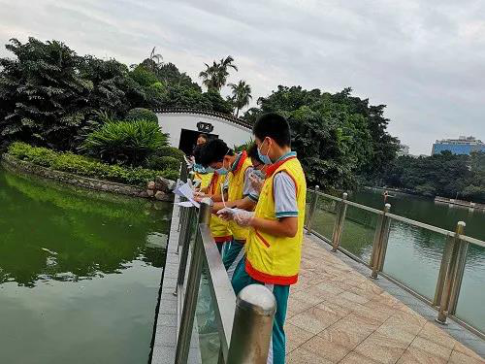 广州荔湾:千名学生争当“河小青”,为荔湾“水更清,河更美”贡献青春力量1174