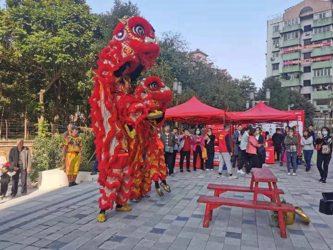 舞狮场景,舞狮场景绘画_大山谷图库
