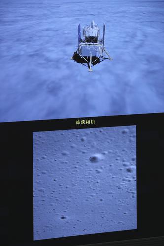 月球拍到嫦娥照片图片