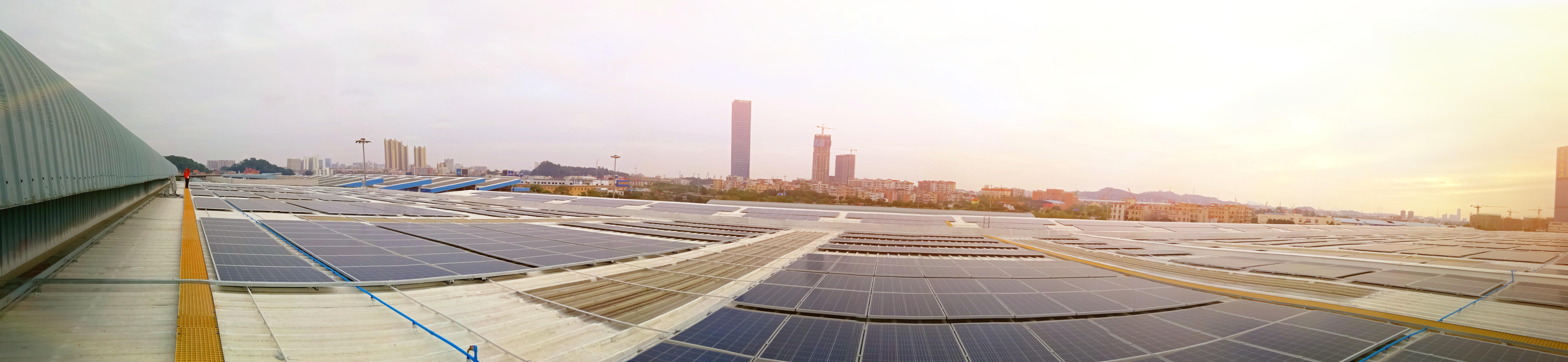 五号线鱼珠车辆段太阳能光伏发电