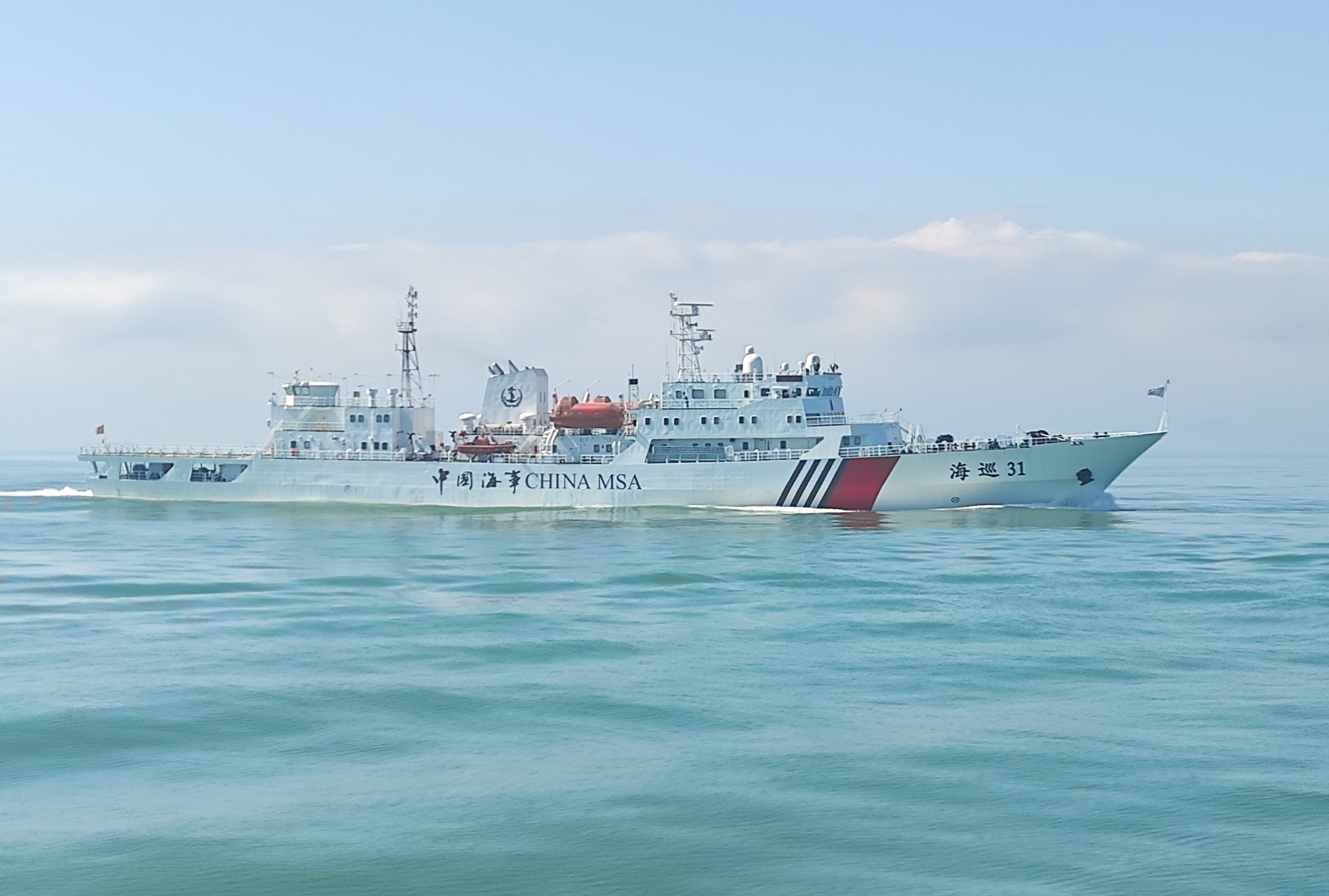 备战春运广东海事开展海上巡航执法