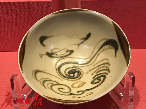 唐(618-907年)"黑石号"沉船出水,长沙铜官窑博物馆藏