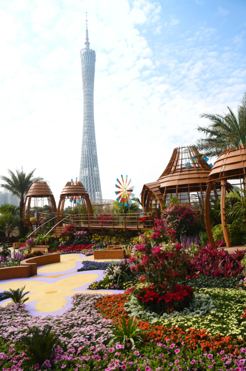 过年逛花城,第28届广州园博会9日开幕