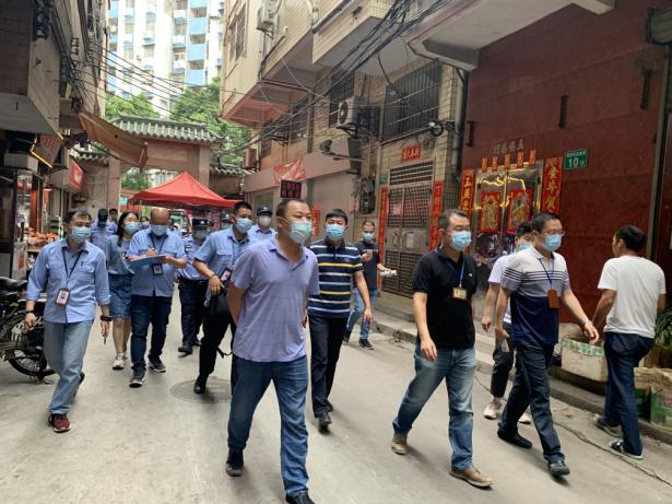 员村街道开展城中村安全隐患排查整治专项行动