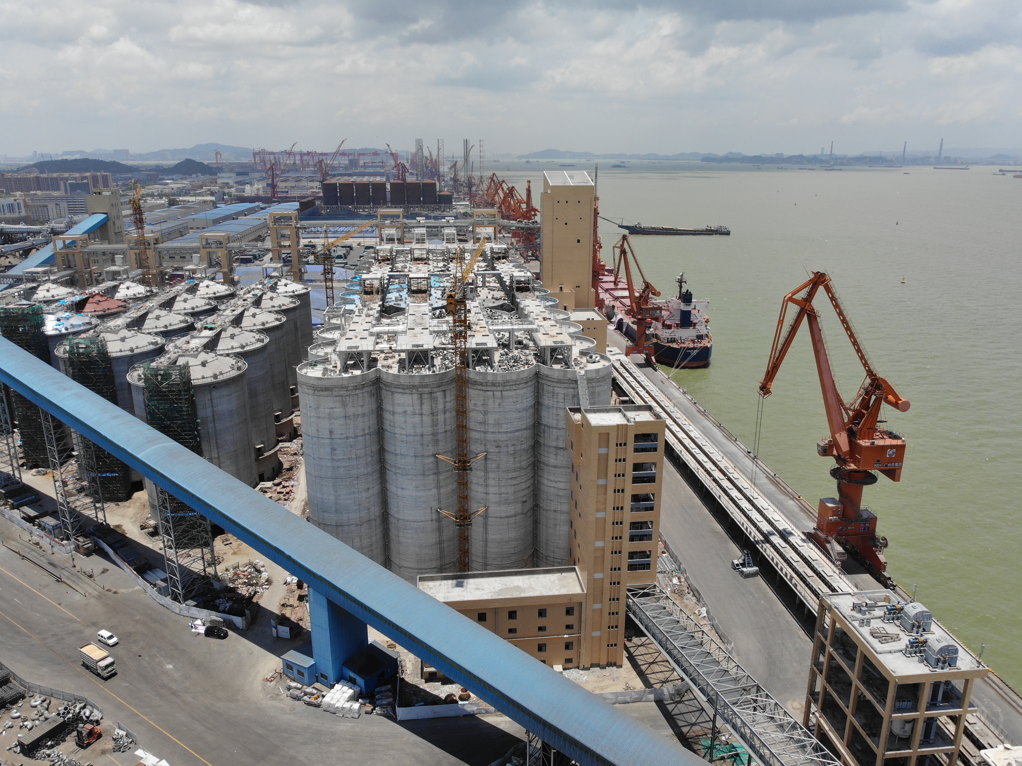 广州港粮食吞吐量2020年排名全国港口第一