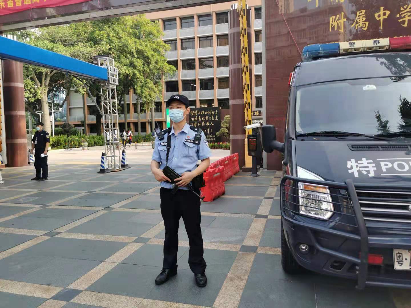 快速处置涉中考警情49起广州警方圆满完成中考安保工作