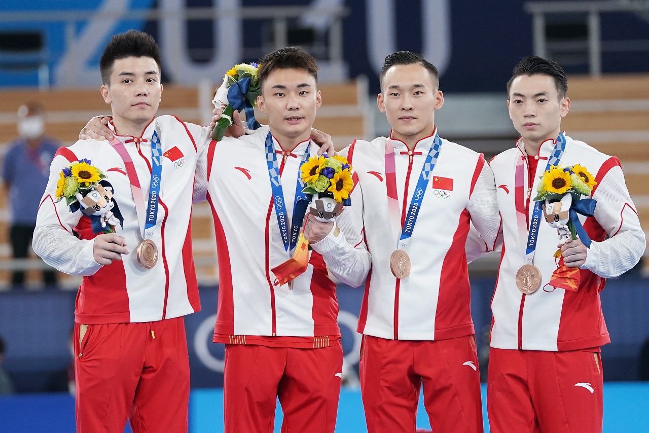 7月27日东京奥运会奖牌榜：中国队9金排名第三_京报网