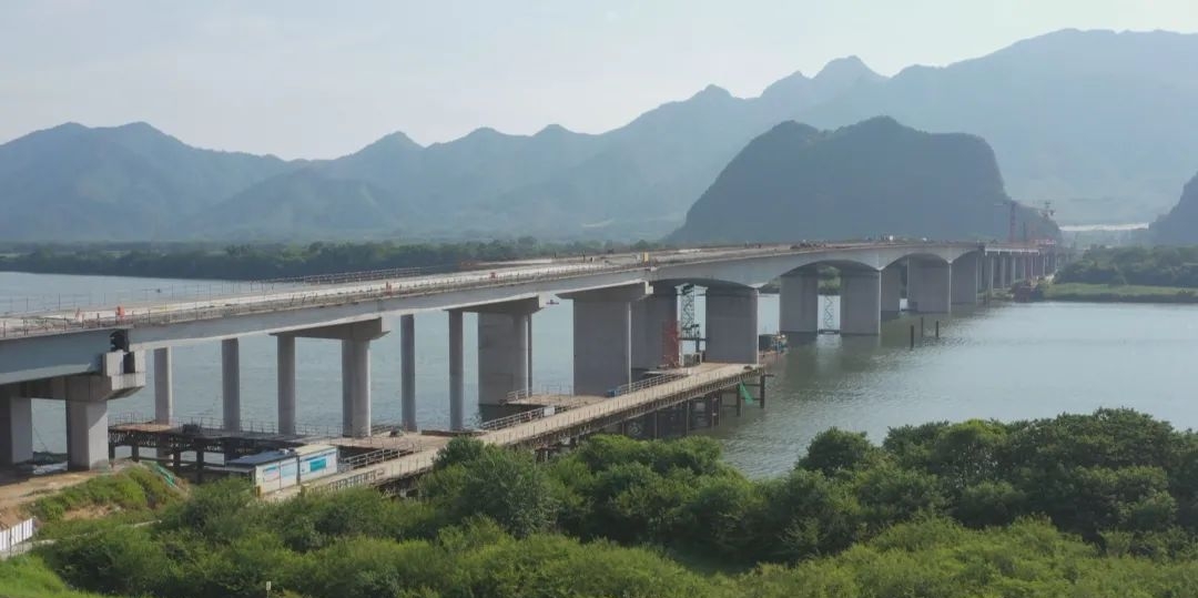 预计八月中旬合龙!英德北江四桥最新进展