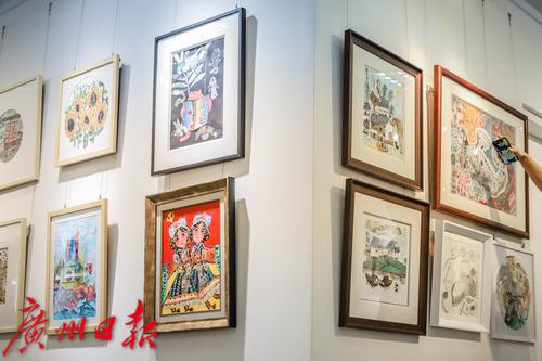 海珠区举行第四届"十香园杯"少儿书画大赛