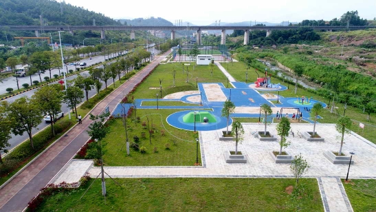 休闲运动新地标韶关新区体育公园正式开园