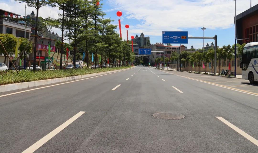 广州增城又一道路通车了!位置在