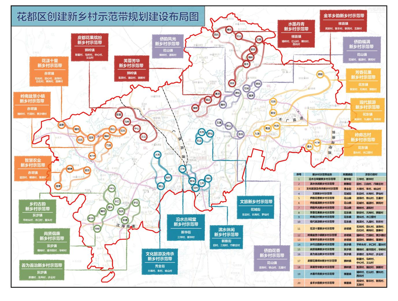 花都区花城街道范围图片