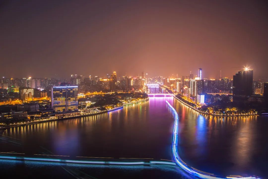 广州荔湾区夜景图片