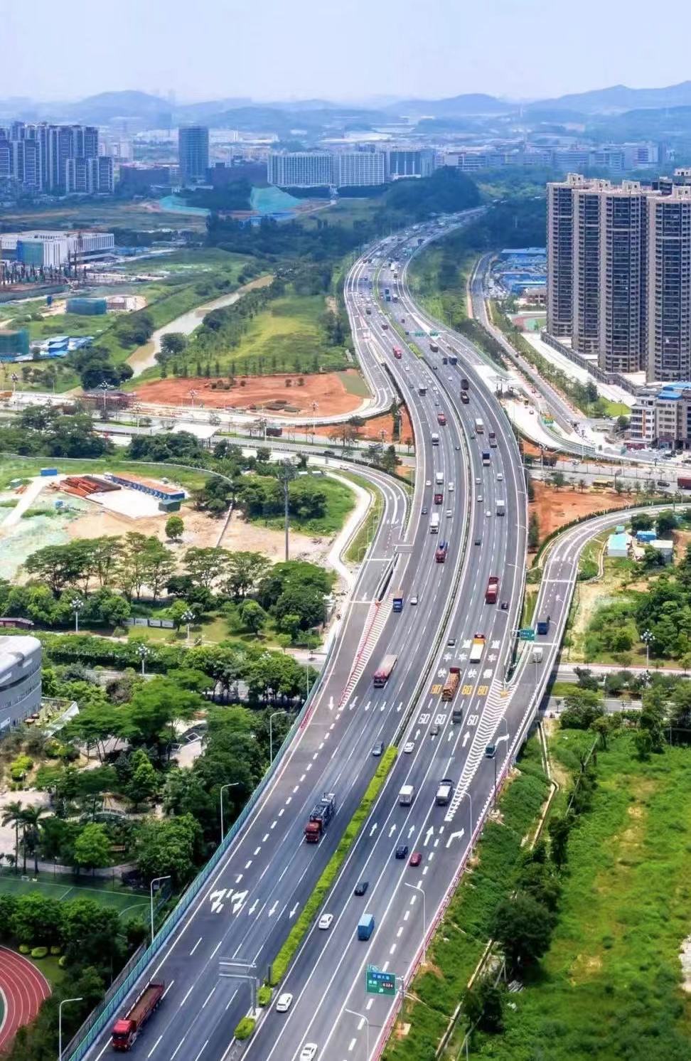 广州北二环罗兰段全封闭项目动工