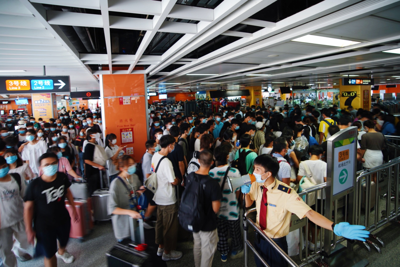 国庆假期广州地铁运客超5000万人次