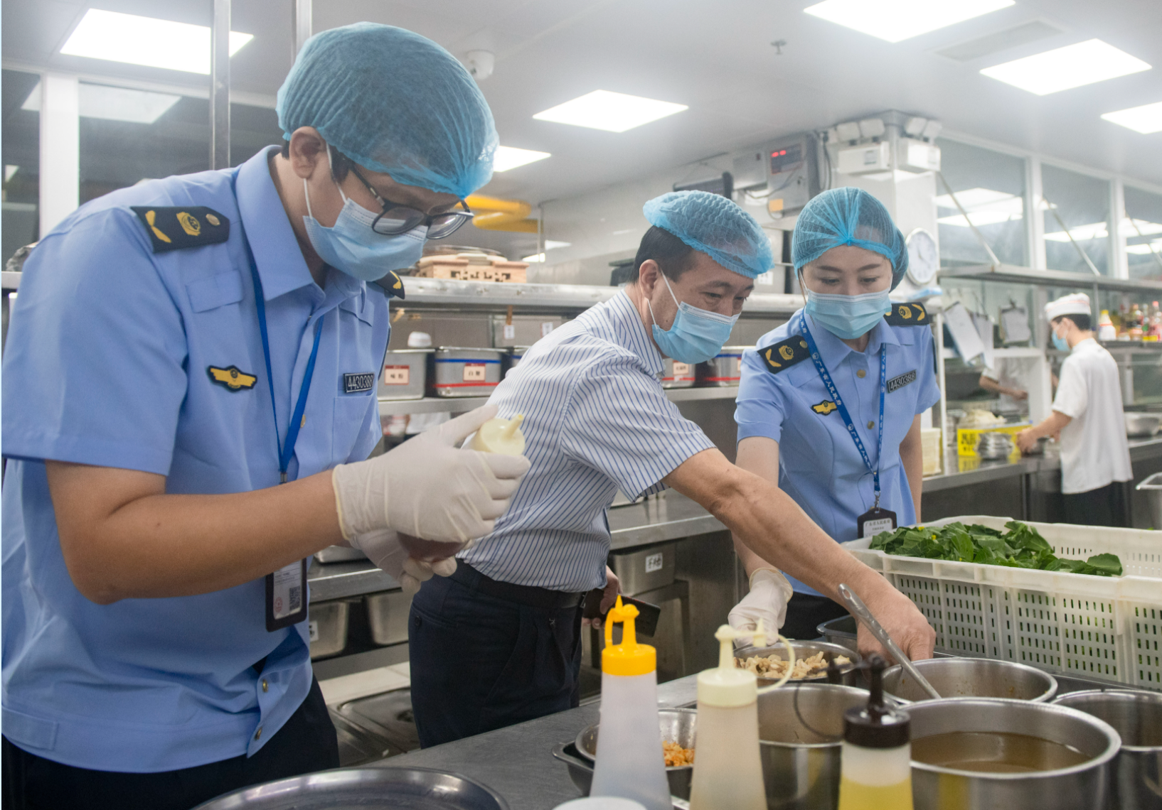 駐場駐點抽檢確保廣交會食品安全零事故