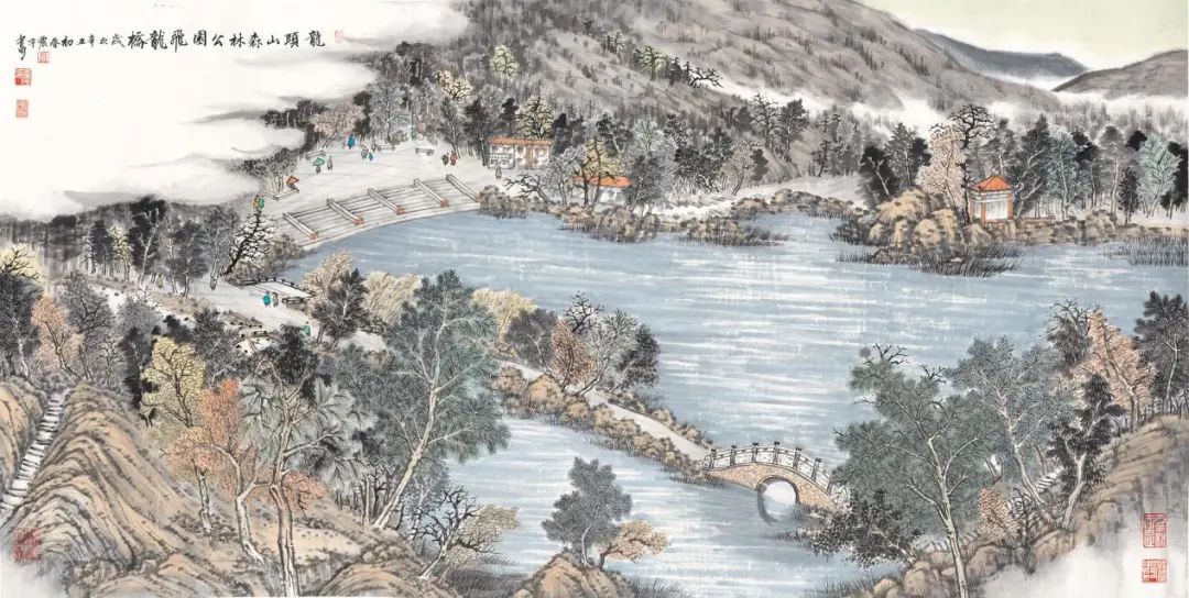 岭南名家走进穗东,绘30米书画长卷颂海丝风光