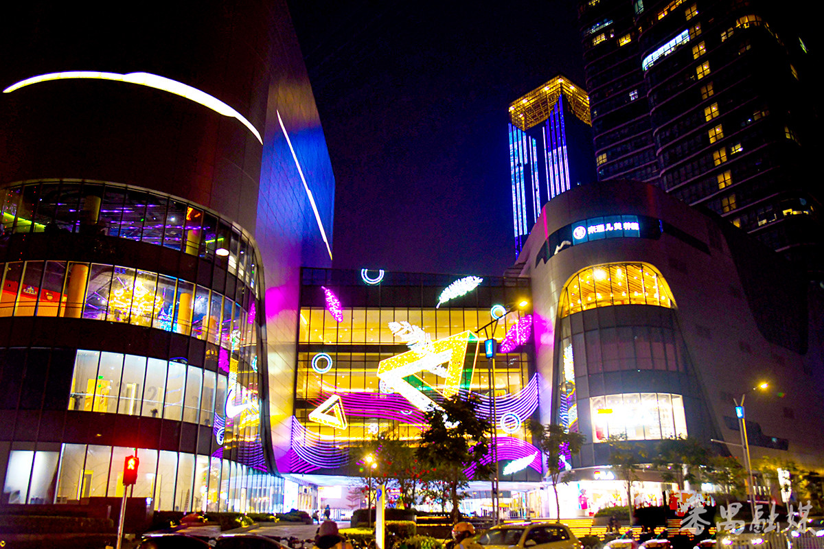 充满动感的光影