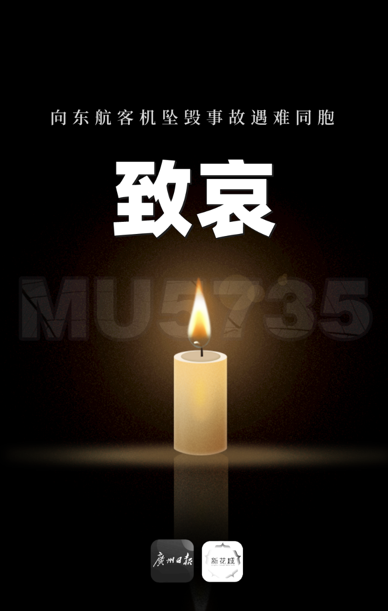 悼念东航MU5735图片