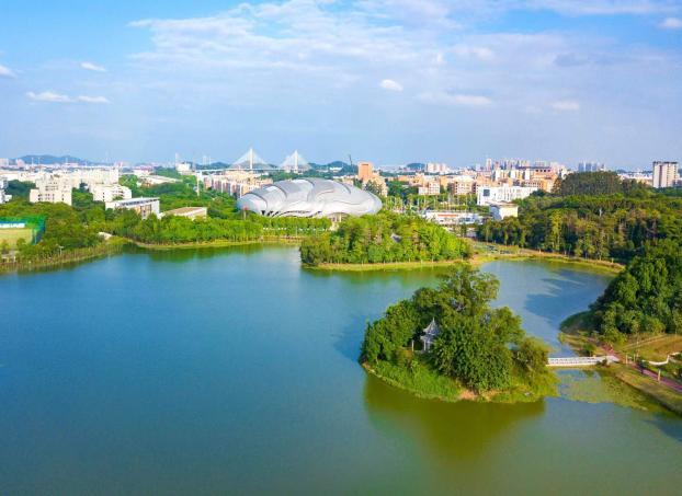 广州番禺小谷围岛更生态更美丽