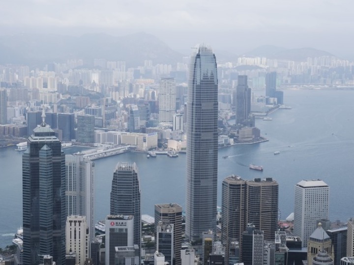 圖為2021年12月26日拍攝的香港景色。新華社記者王申 攝