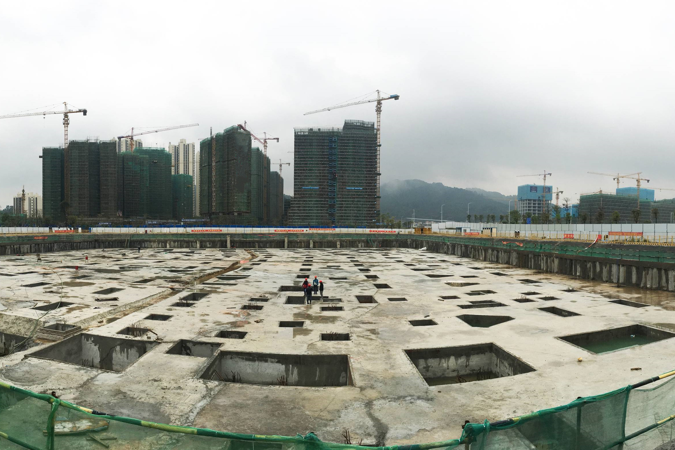 2017年4月,档案馆基坑(1)