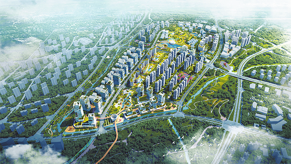 中新合作二期项目总体效果图。受访单位供图