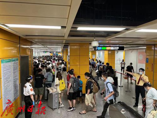 中秋当天广州地铁延长1小时收车