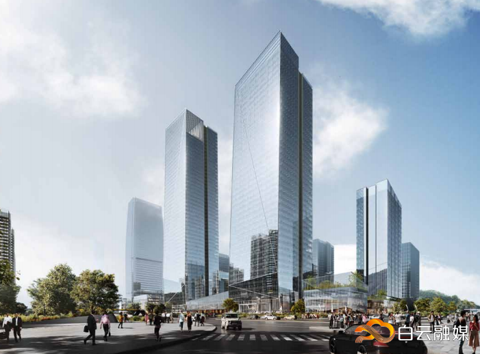 粤海·云港城项目效果图。