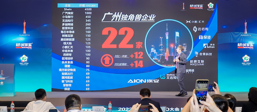 如祺出行入选2023胡润全球独角兽榜
