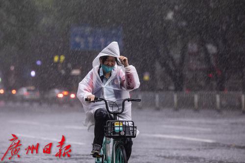 午后暴雨袭来，广州启动气象灾害（雷雨大风）Ⅳ级应急响应