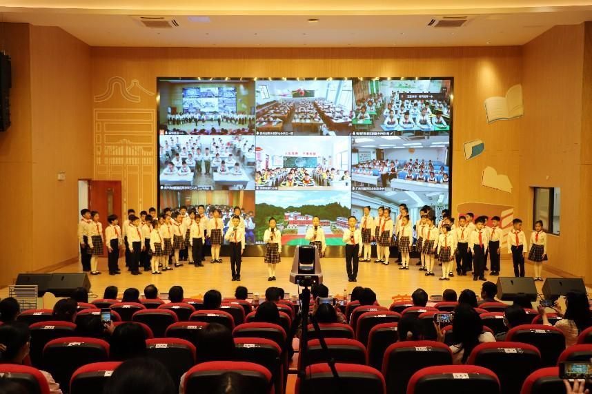 三省五地的少先队们云端连线诵读经典