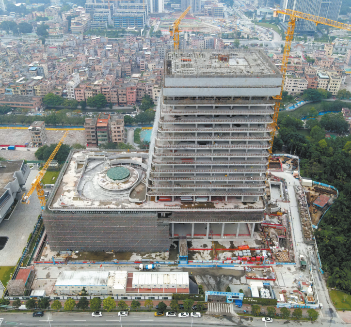 项目封顶。受访单位供图