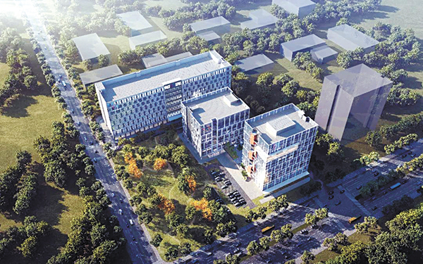 云舟生物基因递送研发生产基地效果图。