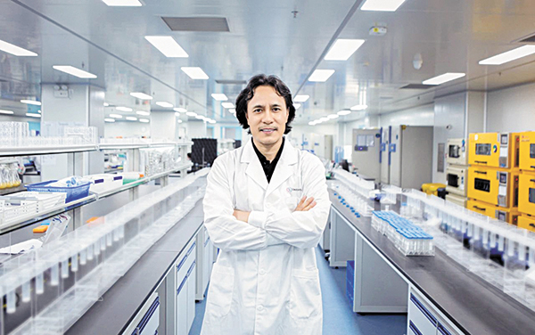 云舟生物首席科学家蓝田。